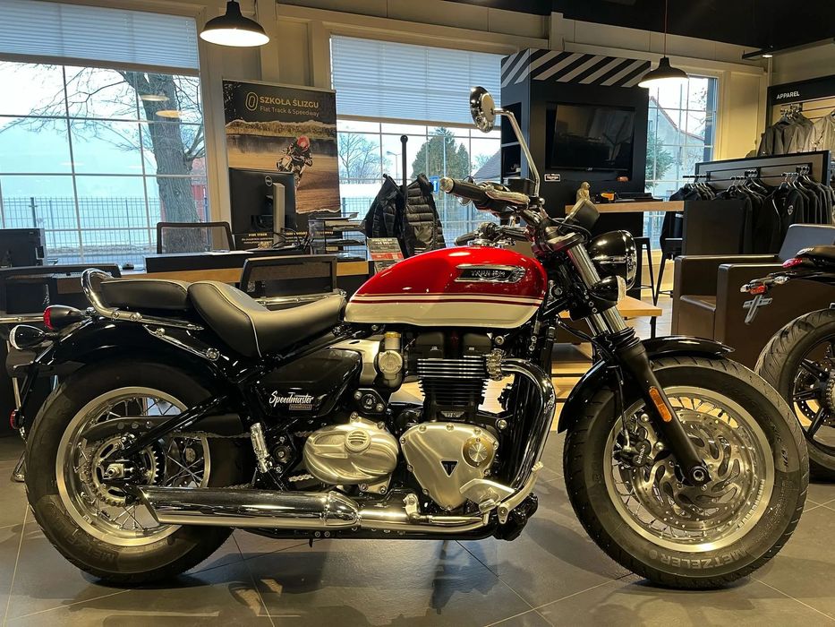 Triumph Speedmaster Nowy Bonneville Speedmaster 1200 w niesamowitym malowaniu