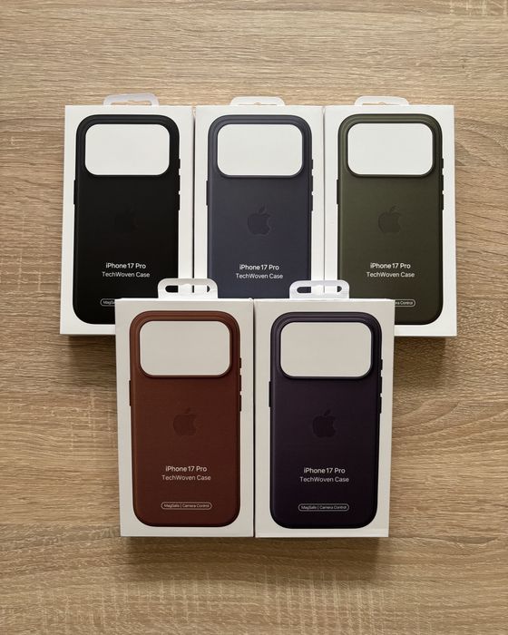 Чохол з Кнопкою iPhone 17 Pro | 17 Pro Max Apple TechWoven Case