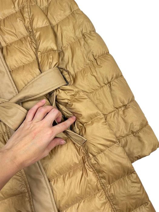 Пухова стьобана куртка з поясом Escada оригінал