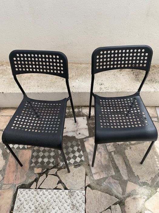 Cadeiras de plastico, ikea