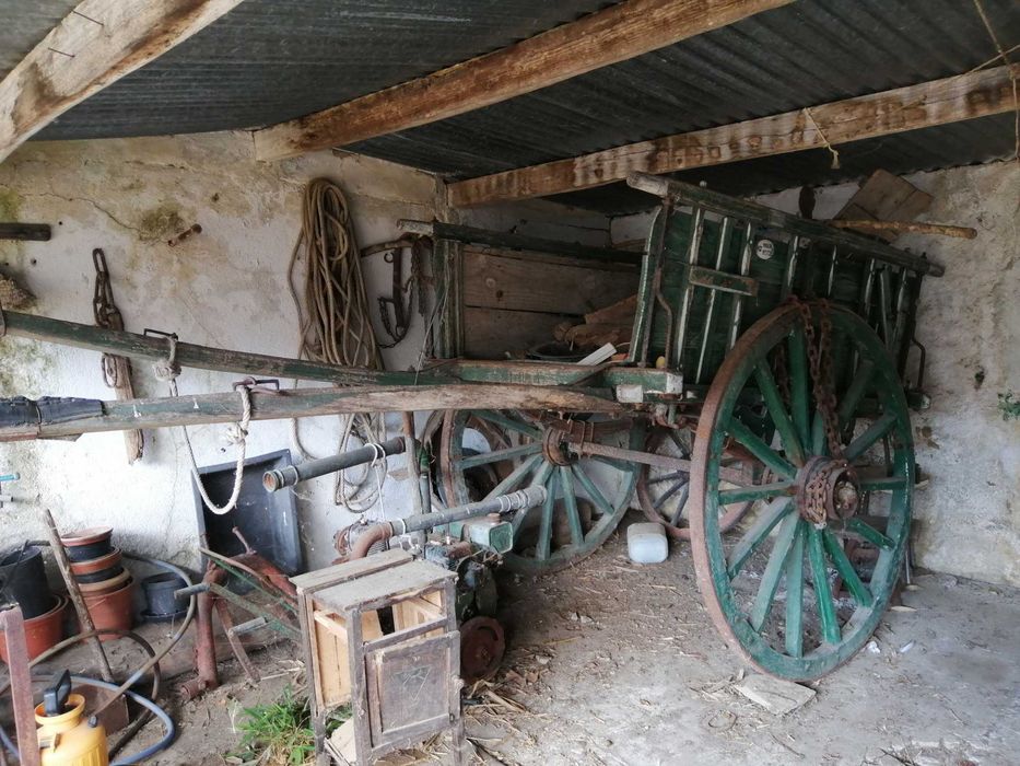 Carroça de madeira, em bom estado