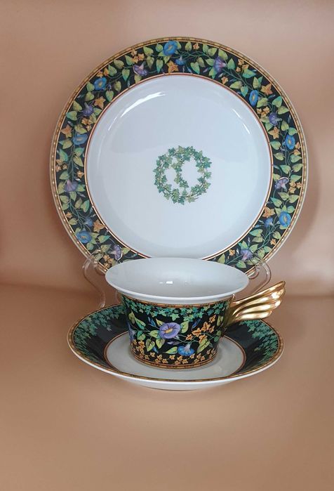 Trio Rosenthal Versace Gold Ivy