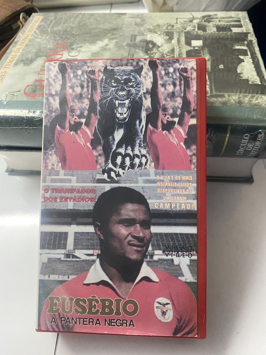 Cacete VHS com estorias e glorias Eusebio