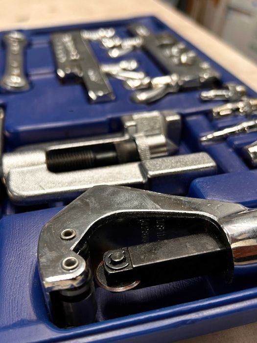 Kit Abocardador - Ferramenta de alargar e expandir tubos 1/8” a 3/4”