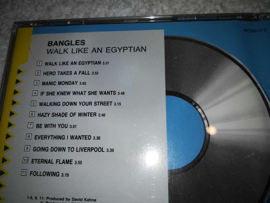 the bangles (walk like an egyptian) música/cd