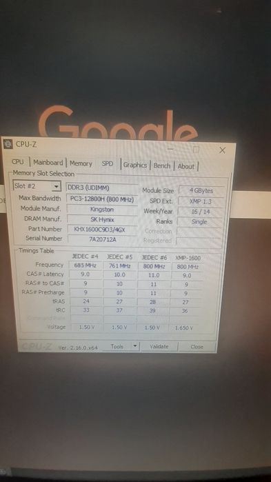 Kingston HyperX GenesisDdr 3 4gb 2шт.