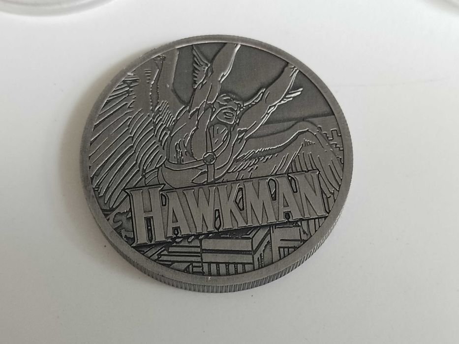 moneta coin Justice League America HAWKMAN