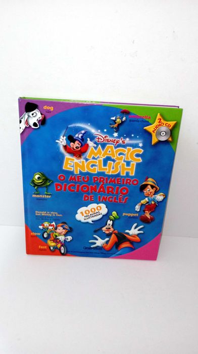 O Meu Primeiro Dicionário de Inglês - Disney (Livro + 2 CDs)