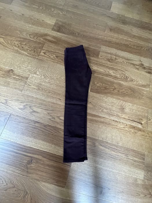 Topshop Model Baxter jeans w kolorze bordo W28 L30