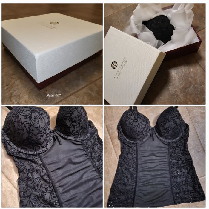 Gorset połgorset koszulka Esprit roz 80C NOWA