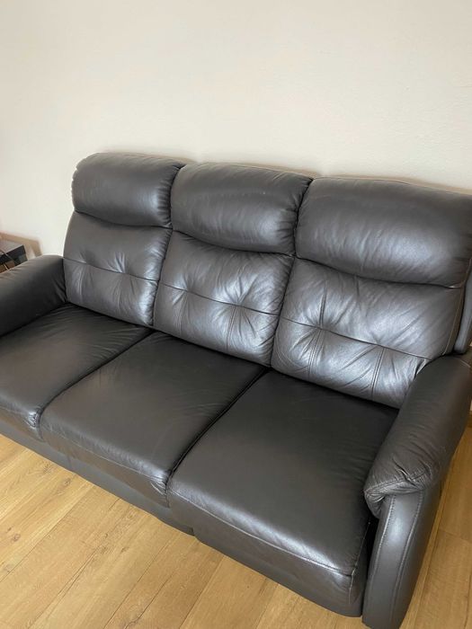 sofa kanapa skurzana
