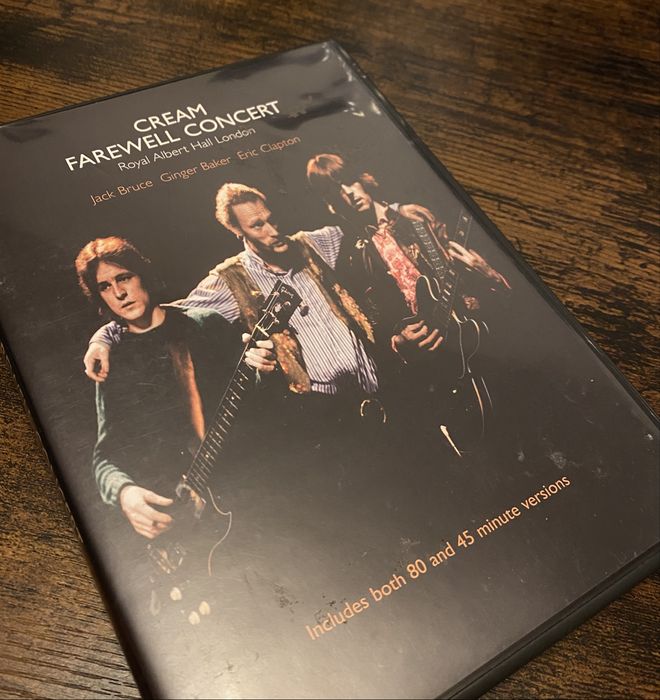 Cream DVD Farewell Concert Eric Clapton