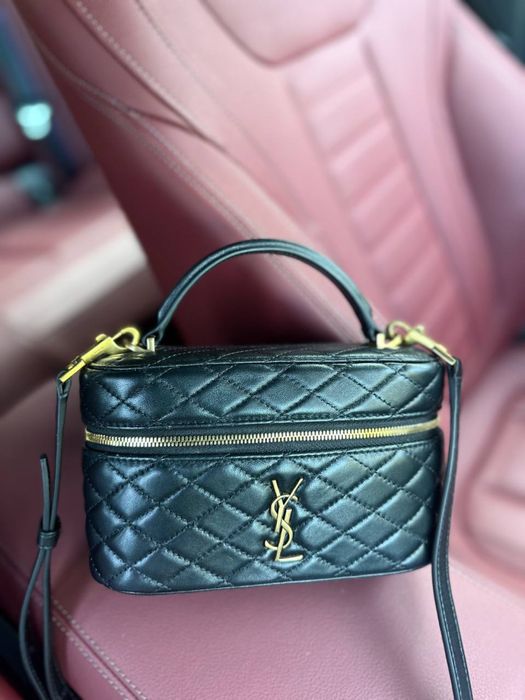Сумка бу YSL Gaby Vanity сумка чорна