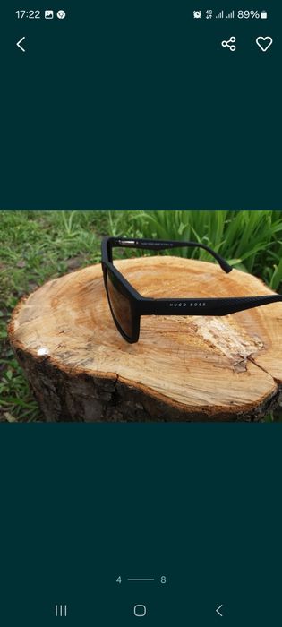 Очки Hugo Boss  для водителей-(Италия)"-с поляризацией солнцезащит