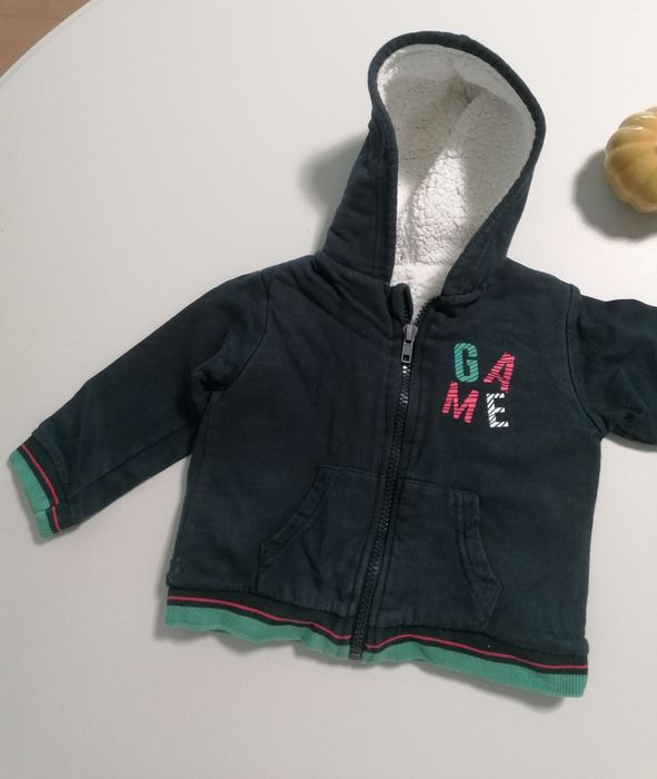 Casaco de Bebé com pêlo no interior