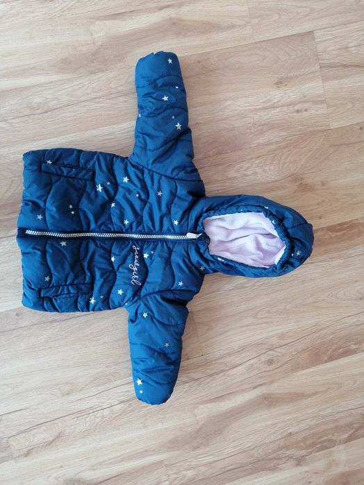 Kurtka zimowa dla dziewczynki 68 cm 5 10 15
