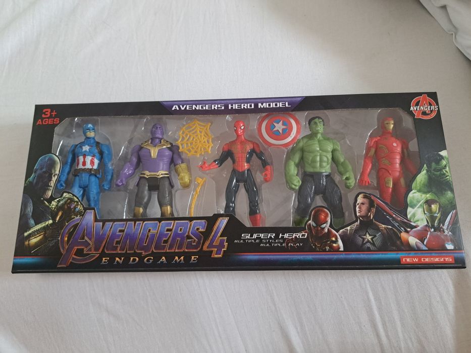 Figurki avengers 4 nowe
