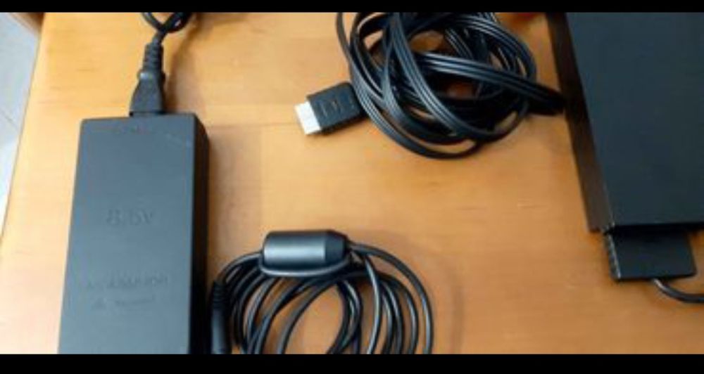 PS2  PlayStation 2 com cartão jogos comando