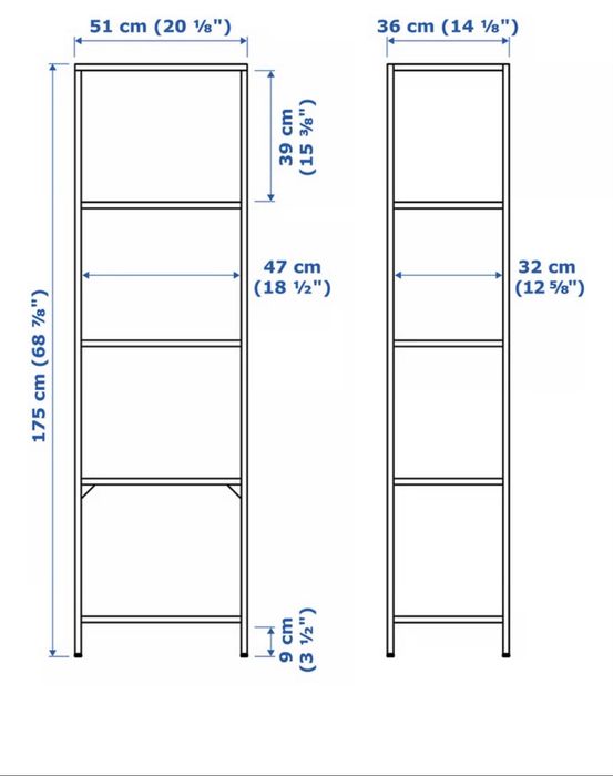 Regał Ikea Vittsjo