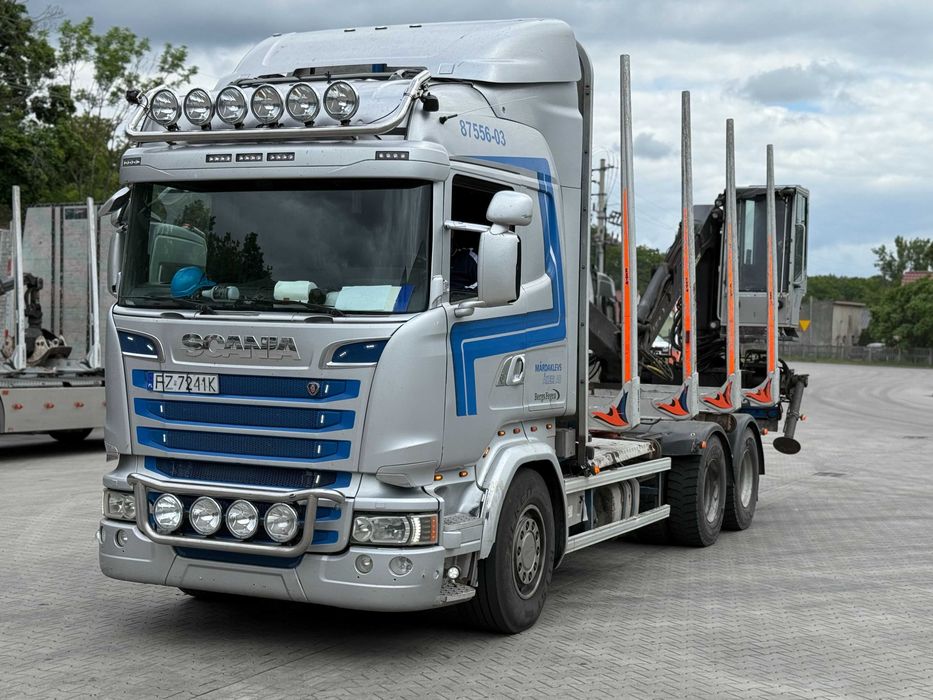 scania do drewna  6x4 R580 Epsilon 110 L