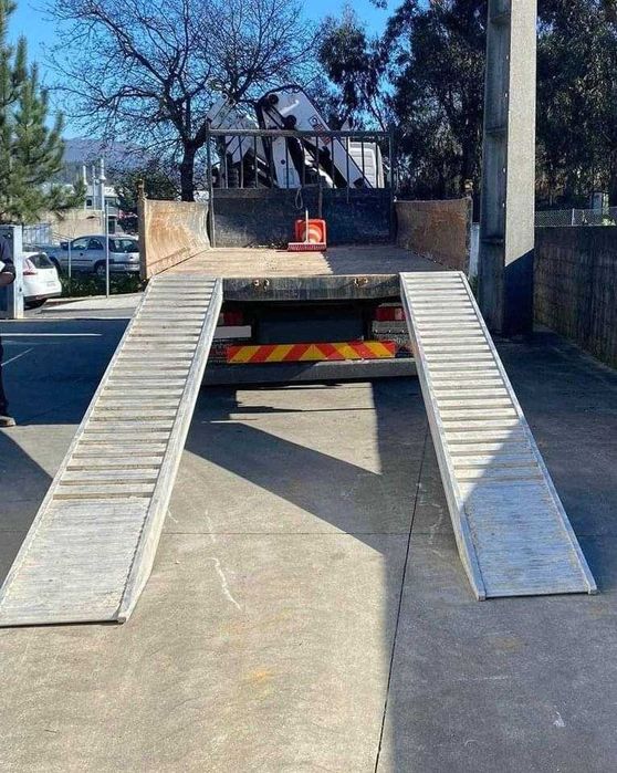 Rampas em alumínio até 12.000kg