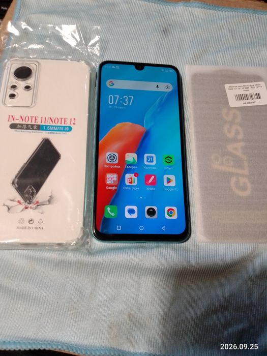 Смартфон Infinix note 11 6/128+NFC+стерео заук