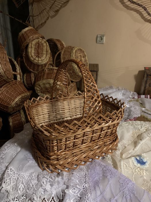 Корзина из лозы / корзина з лози / корзина на пасху / Из лози