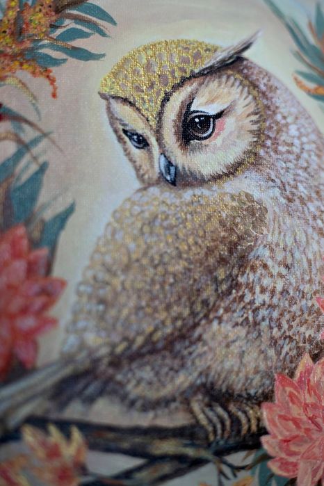 Картина "Сова" акрил