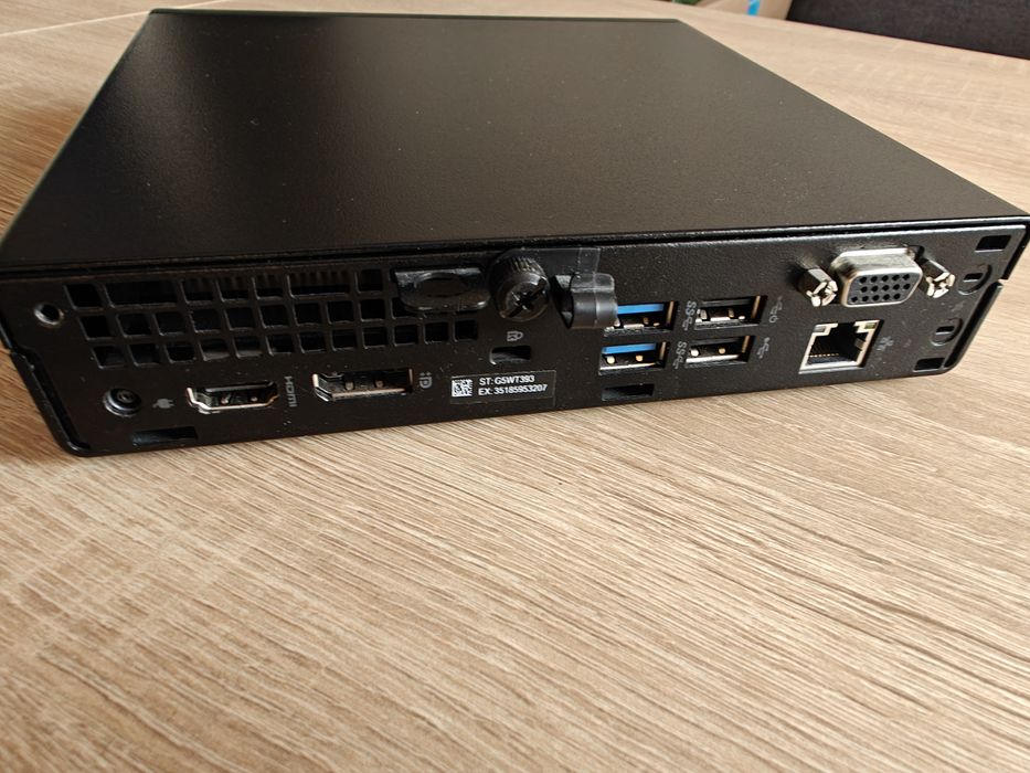 Komputer Dell 3080 Micro i7 32GB RAM Win10Pro