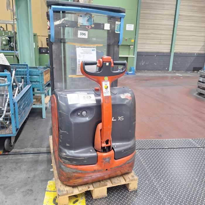 Linde L16 elektryczny wózek wysokiego podnoszenia