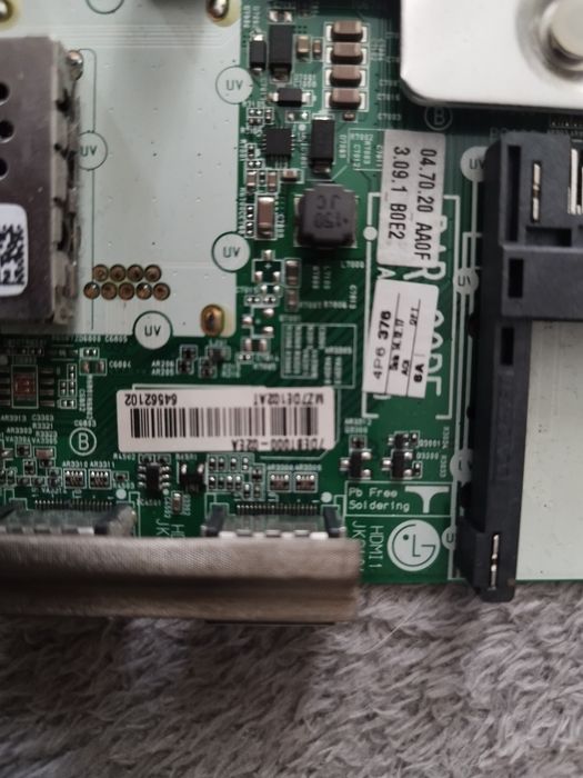 Lg 4eUJ643V płyta głowna+zasilacz