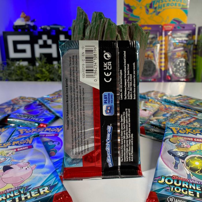 TCG Pokemon Scarlet & Violet - Journey Together Колекційні картчоки покемони Оригінал Асортимент