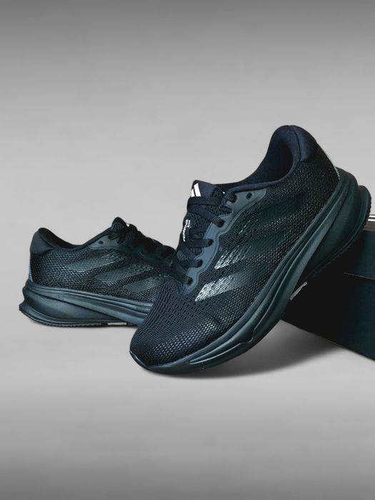 Жіночі - підліткові  кросівки  Adidas Supernova Rise Core Black / Carbon (36р/37р/38р/39р/40р)