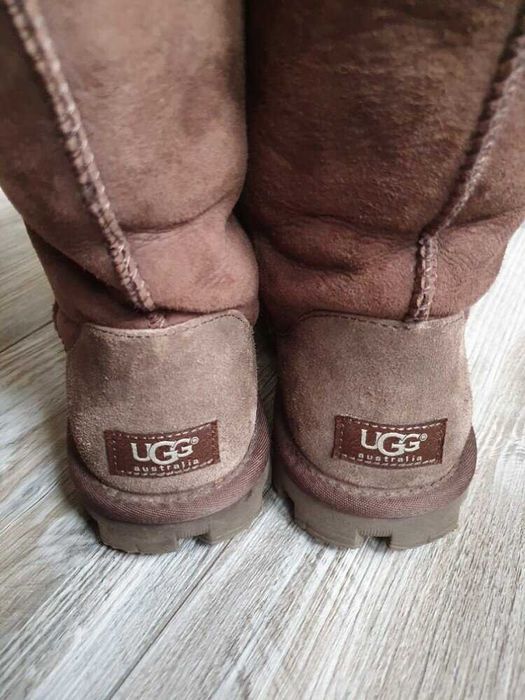 Уггі високі шкіра овчина Ugg Australia 39р оригінал
