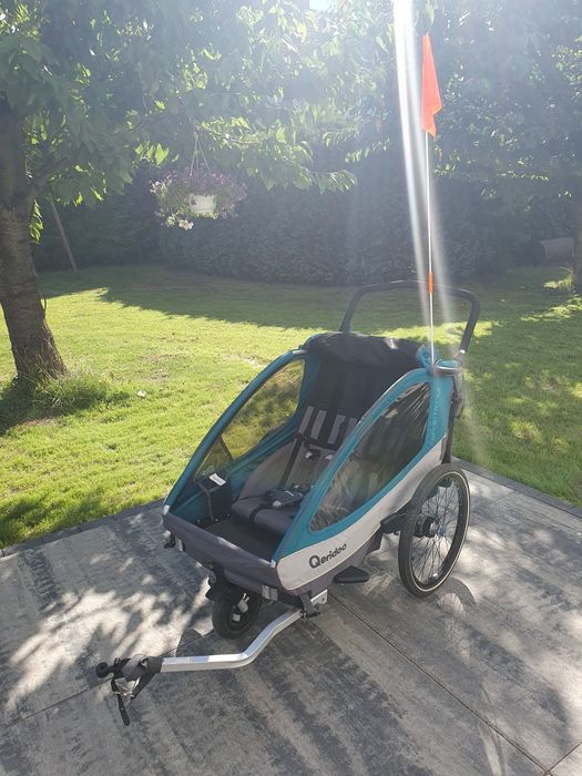 Przyczepka rowerowa Queridoo Sportrex 2 świetna! Malbork. Jak nowa!