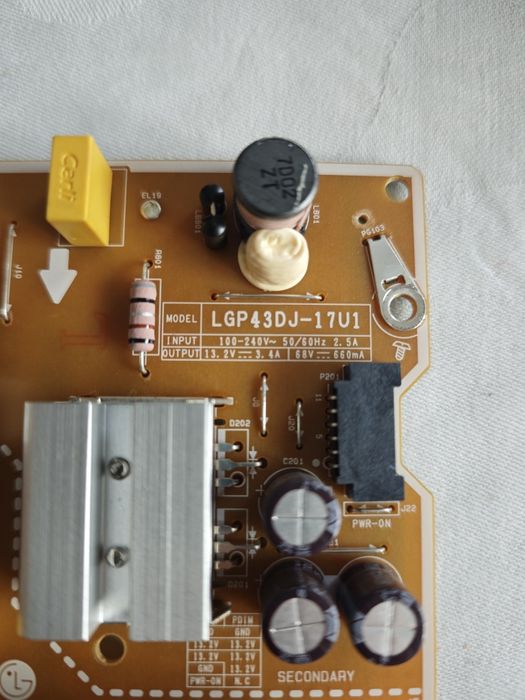 Placas TV LG 43UU640C