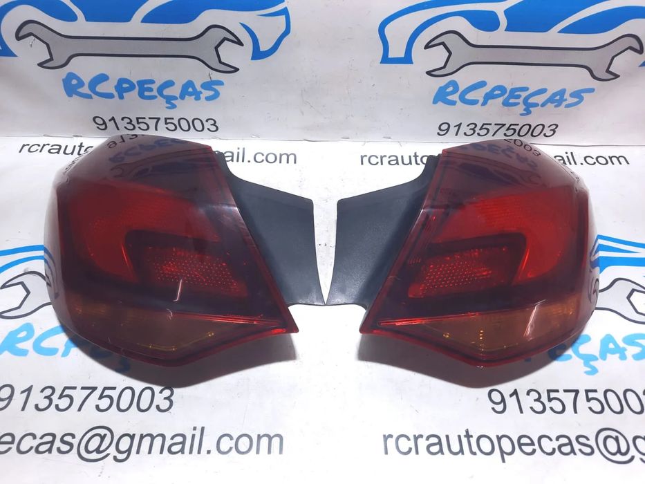 FAROLIM FAROLINS ESQUERDO DIREITO TRASEIRO TRÁS ORIGINAIS OPEL ASTRA
