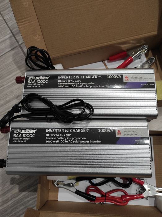 Інвертор з 12 на 220 чистий синус