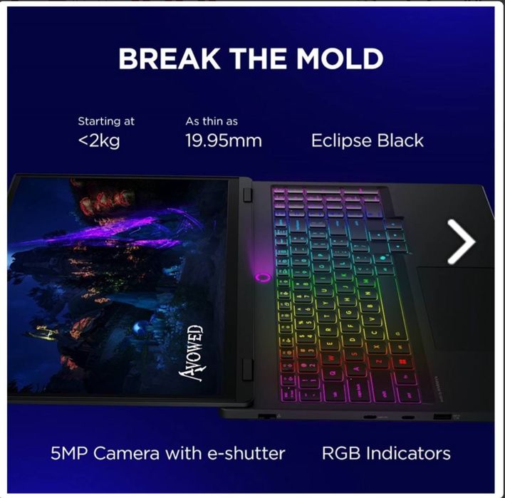 Мощный игровой ноутбук Lenovo-Legion-5 (i7-13650HX/RTX5060-8Gb-115W)