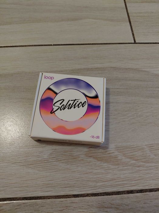 NOWE! zatyczki do uszu Loop Earplugs/Solstice Collection/Cerise Sunset -16dB