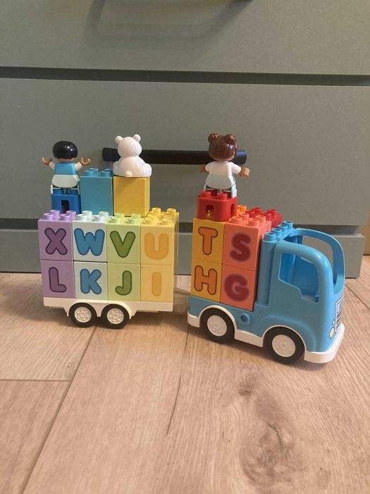 LEGO 10915 Ciężarówka z alfabetem Duplo KOMPLETNE