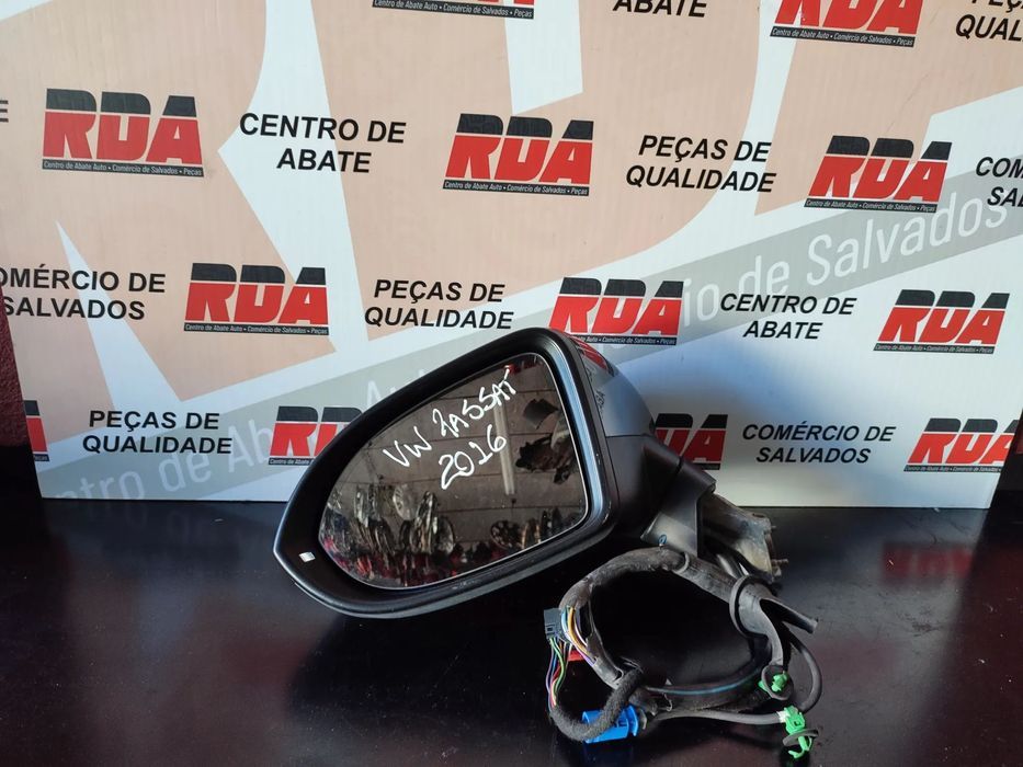 VW PASSAT 2016 RETROVISOR ESQUERDO