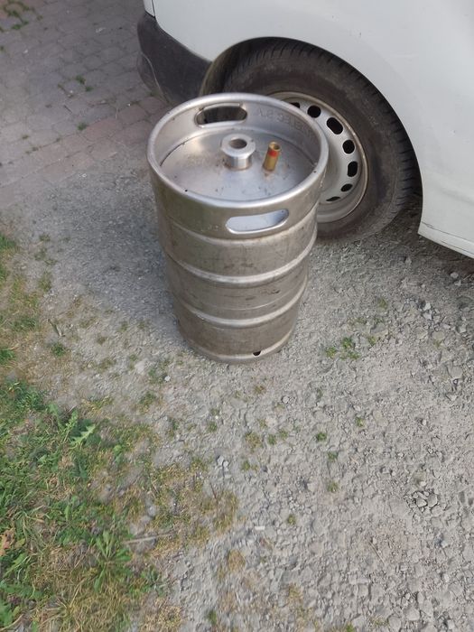 Keg pojemnik z piwa 50 litr.