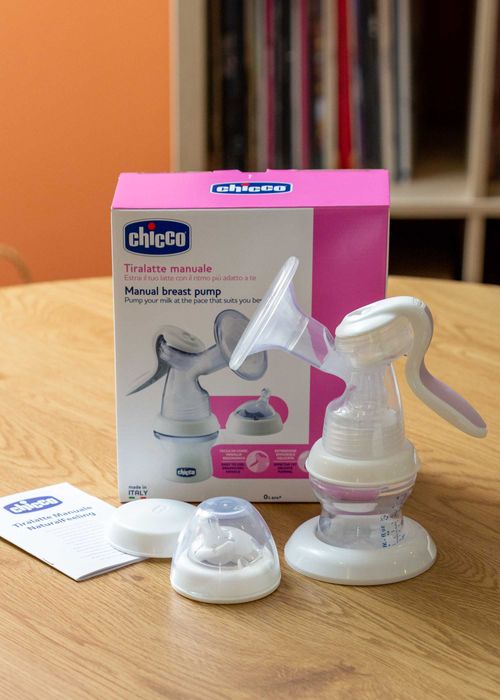 Bomba de extração de leite manual - Chicco