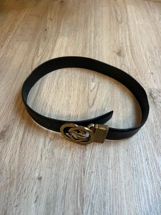 Pasek Gucci skórzany