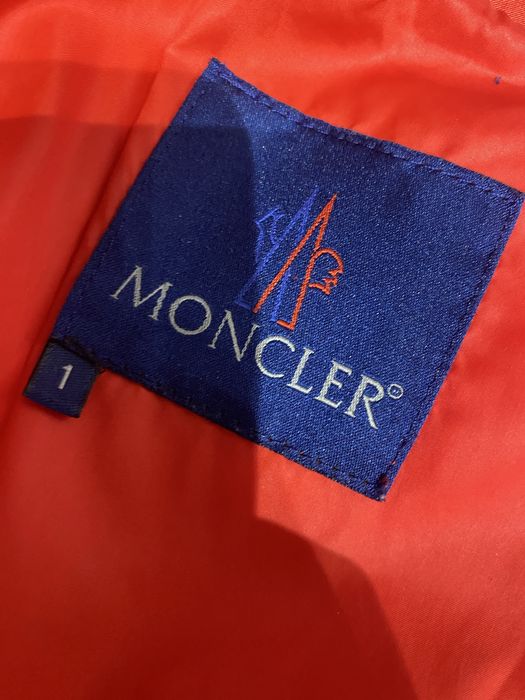 Kurtka puchowa Moncler vintage