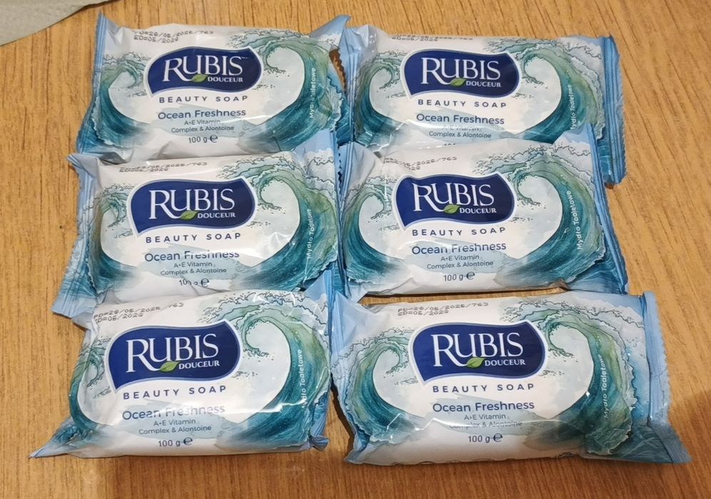 Mydło w kostce 6szt.