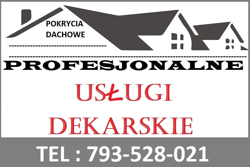 DACHY usługi dekarskie dekarz podbitki