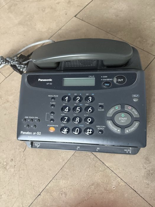 Fax z telefonen Panafax uf-s2