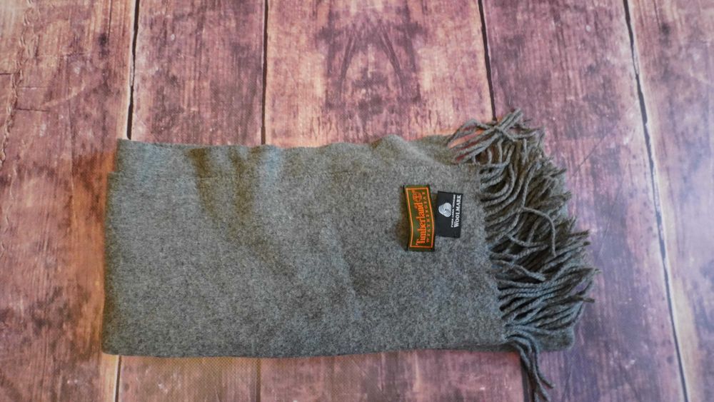 Большой шарф Timberland шерсть Pura Lana Vergine WoolMark
